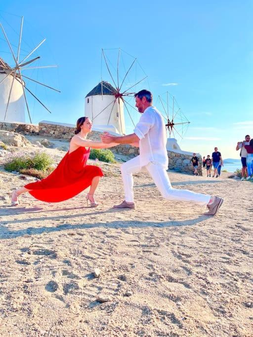 Provis Rentals Suite Next To The Mills In Mykonos Town 외부 사진